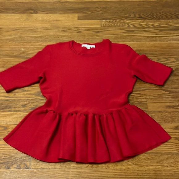 Johnathan Simkhai Women’s Red Top Size Large - Picture 1 of 4